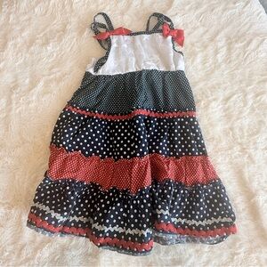 Youngland Red, White & Blue Toddler Girl Dress 3T AAA